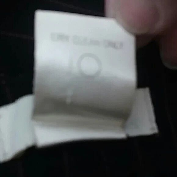 Peck & Peck Collection dress pants women's size 8  black pin stripes - Picture 5 of 11